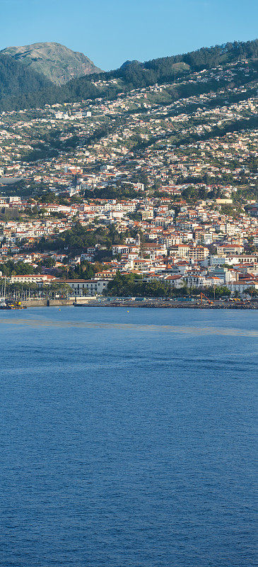 Funchal Madeira葡萄牙从海洋